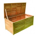 Gartenbox Holz Aufbewahrungsbox  145x70x65cm Bild 1