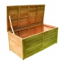 Gartenbox Holz Aufbewahrungsbox  145x70x65cm Bild 1