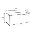 Garden Kissenbox Lucca Passion Willow,Aufbewahrungsbox Bild 1