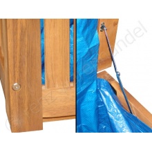 Gartenmbel,Auflagenbox mit Regenschutz Hartholz,RWH Bild 1