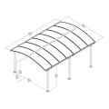 Palram Carport ARCADIA 5000 7306 Bild 1