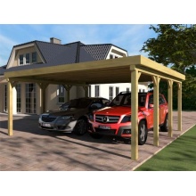 Carport Flachdach SILVERSTONE III 600x600 cm PRIKKER Bild 1