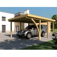 Carport Flachdach DAYTONA I 400 x 600 cm PRIKKER Bild 1
