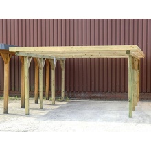Carport Flachdach SILVERSTONE XIV 400x600 cm PRIKKER Bild 1