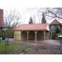 Carport Satteldach ZANDVOORT 350x800cm von PRIKKER Bild 1