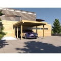 Carport Flachdach SILVERSTONE XIII 400x500 cm PRIKKER Bild 1