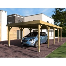 Carport Walmdach SAUERLAND I 400 x 800 cm von PRIKKER Bild 1