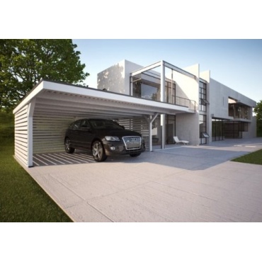 Carport 6,16 x 9,00 m mit Gerteraum von easycarport Bild 1