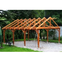 Carport Satteldach MONZA II 600x600cm, PRIKKER Bild 1