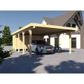 Carport Flachdach AVUS XII 500 x 800 cm PRIKKER Bild 1