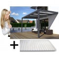 solidPREMIUM 600x400 cm BxT ALU Gartenlaube SOLIDUS Bild 1