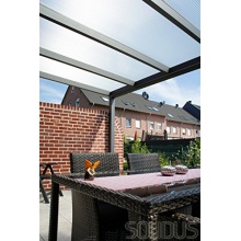 solidPREMIUM 500x400 cm BxT ALU Gartenlaube SOLIDUS Bild 1