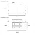 JAROLIFT Falt-Gartenpavillon 3x3 m Basic  Bild 1