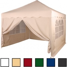 Faltpavillon 3x3m Gartenpavillon, WASSERDICHT,Maxstore Bild 1