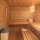 ISIDOR Outdoorsauna Gartensauna 2x2m Massivholz Bild 2