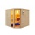 Infraworld Gartensauna Urban 210 x 209 cm Bild 1