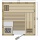 Infraworld Gartensauna Urban 210 x 209 cm Bild 4