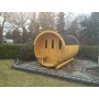 JUNIT Gartensauna 2,2 m, L 4,0 m, Saunafass,FASSWELT Bild 1