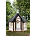 JUNIT Gartensauna 7m2 Saunakota,7 Personen,FASSWELT Bild 1
