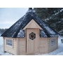 JUNIT Gartensauna 16,5 m2 Saunakota von FASSWELT Bild 1