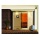 Mojave - Karibu Gartensauna,9-kW-Bioofen Woodfeeling Bild 1