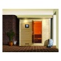 Mojave - Karibu Gartensauna,9-kW-Bioofen Woodfeeling Bild 1
