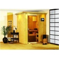 Norin - Karibu Gartensauna,9-kW-Bioofen Woodfeeling Bild 1