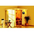 Rodin - Karibu Gartensauna,9-kW-Bioofen Woodfeeling Bild 1