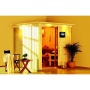 Rodin - Karibu Gartensauna,9-kW-Bioofen Woodfeeling Bild 1