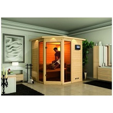 Sinai 2 - Karibu Gartensauna,9-kW-Bioofen Woodfeeling Bild 1