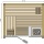 Vitalhome Gartensauna Fortuna 210 x 210 cm,Infraworld Bild 2