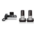 Siemens Gigaset DX800A DUO SET mit 2x S79H Mobilteil Bild 1