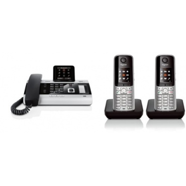 Siemens Gigaset DX800A DUO SET mit 2x S79H Mobilteil Bild 1