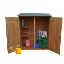 Gertehaus Gerteschuppen Holz XL von Serina Bild 1