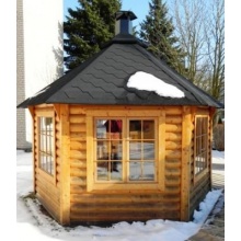 Grillhaus-Deluxe mit 16,5m2,Grillhtte FASSWELT Bild 1