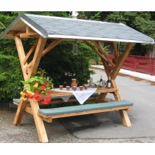 Partyfreisitz aus Holz,Grillhtte von HoHa Sachsen Bild 1