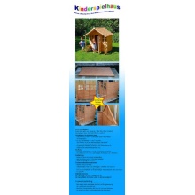 Kinderspielhaus Holzhaus Gartenhaus Pro-Manufactur Bild 1