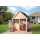Weka Kinderspielhaus Tobi Fichtenholz 128x130cm Bild 1