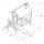 Kinderspielhaus ROSI,Stelzenhaus aus Holz GreenSeason Bild 5