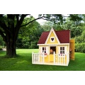 Promadino Kinderspielehaus Schwalbennest mit Veranda Bild 1
