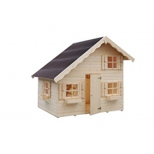 Palmako Kinderspielhaus Tom 16 mm natur Bild 1
