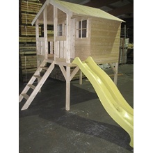 Kinderspielhaus TOBI Gartenhaus von haebelholz Bild 1