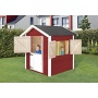 Weka Kinderspielhaus Philipp rot / weiss Bild 1