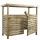 Mlltonnenbox TRIPPLE L196 x B97 x H182 cm,GreenSeason Bild 1