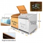 Mlltonnenbox Holz 240 L Gartenbox von Serina Bild 1