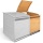 Mlltonnenbox Holz 240 L Gartenbox von Serina Bild 5