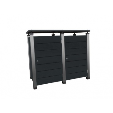 Mlltonnenbox Modell Pacco ELine f 2 240L Tonnen,RiBa Bild 1