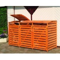 Promex Vario III Mlltonnenbox fr 3 Tonnen, braun Bild 1