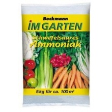 Beckmann Schwefelsaures Ammoniak 5,0 kg,Bodenaktivator Bild 1