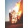 Edelrost Feuerkorb Drache viereck mit Ascheablass 65cm FA10187 Bild 1